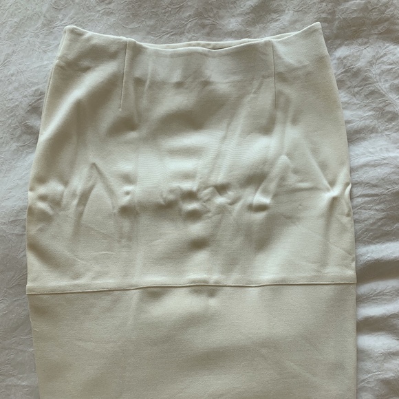 Wilfred Cream Pencil Skirt - Picture 1 of 3